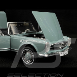 Mercedes-Benz 280 SL Pagode W113 1968 Silbergrün 1/18 Schuco 450060000