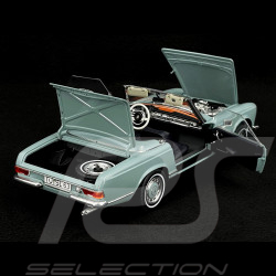 Mercedes-Benz 280 SL Pagode W113 1968 Vert Argent 1/18 Schuco 450060000