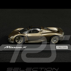 Porsche Mission X 2023 Bronze Métallique 1/43 Spark WAP0208040SMIS