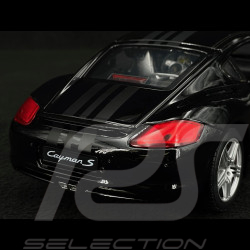 Porsche Cayman S Design Typ 987 2008 Schwarz 1/18 Welly MAP02103024