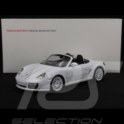 Porsche Boxster S Spider 2008 White 1/18 Welly Map02170224