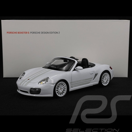 Porsche Boxster S Spider 2008 Weiß 1/18 Welly Map02170224