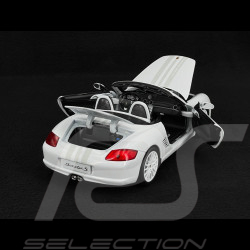 Porsche Boxster S Spider 2008 White 1/18 Welly Map02170224