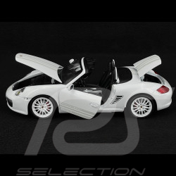 Porsche Boxster S Spider 2008 White 1/18 Welly Map02170224