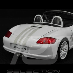 Porsche Boxster S Spider 2008 White 1/18 Welly Map02170224
