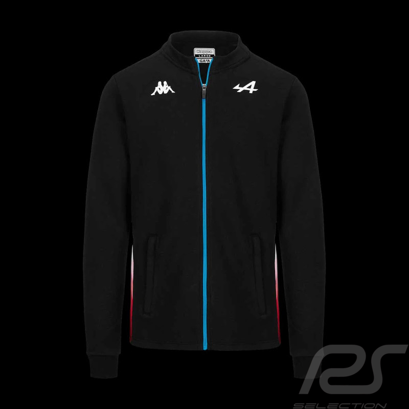 Alpine Jacke Endurance Team Schumacher Adrisend Baumwolle Schwarz / Blau / Rot Kappa 331V8BW_A00 - Herren