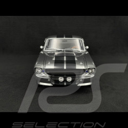 Ford Mustang Shelby GT500 Eleanor Coupé 1967 Grau Metallic / Schwarz 1/12 KK-Scale KKDC120171