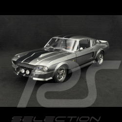 Ford Mustang Shelby GT500 Eleanor Coupé 1967 Gris métallisé / Noir KK-Scale 1/12 KKDC120171