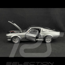 Ford Mustang Shelby GT500 Eleanor Coupé 1967 Grau Metallic / Schwarz 1/12 KK-Scale KKDC120171
