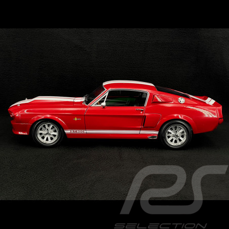 Ford Mustang Shelby GT500 Eleanor Coupé 1967 Rot / Weiß 1/12 KK-Scale KKDC120173