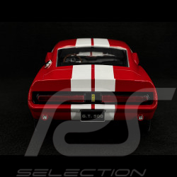 Ford Mustang Shelby GT500 Eleanor Coupé 1967 Rot / Weiß 1/12 KK-Scale KKDC120173