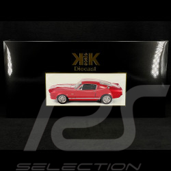 Ford Mustang Shelby GT500 Eleanor Coupé 1967 Rouge / Blanc 1/12 KK-Scale KKDC120173
