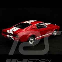 Ford Mustang Shelby GT500 Eleanor Coupé 1967 Rouge / Blanc 1/12 KK-Scale KKDC120173