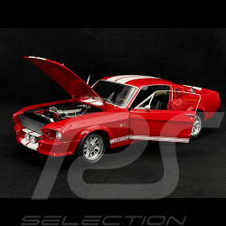 Ford Mustang Shelby GT500 Eleanor Coupé 1967 Rouge / Blanc 1/12 KK-Scale KKDC120173