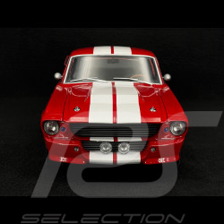 Ford Mustang Shelby GT500 Eleanor Coupé 1967 Rot / Weiß 1/12 KK-Scale KKDC120173