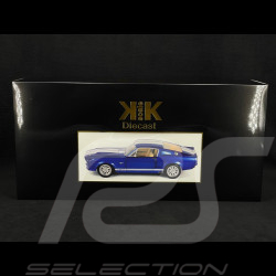 Ford Mustang Shelby GT500 Eleanor Coupé 1967 Blau / Weiß 1/12 KK-Scale KKDC120174