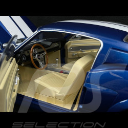 Ford Mustang Shelby GT500 Eleanor Coupe 1967 Blue / White 1/12 KK-Scale KKDC120174