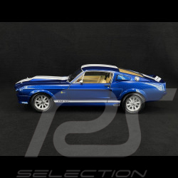 Ford Mustang Shelby GT500 Eleanor Coupe 1967 Blue / White 1/12 KK-Scale KKDC120174