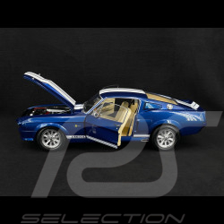 Ford Mustang Shelby GT500 Eleanor Coupé 1967 Blau / Weiß 1/12 KK-Scale KKDC120174