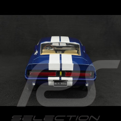Ford Mustang Shelby GT500 Eleanor Coupé 1967 Bleu / Blanc 1/12 KK-Scale KKDC120174