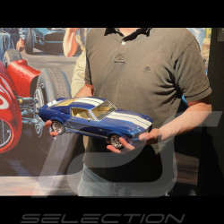 Ford Mustang Shelby GT500 Eleanor Coupé 1967 Blau / Weiß 1/12 KK-Scale KKDC120174