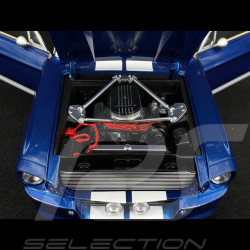Ford Mustang Shelby GT500 Eleanor Coupe 1967 Blue / White 1/12 KK-Scale KKDC120174