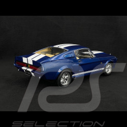 Ford Mustang Shelby GT500 Eleanor Coupé 1967 Blau / Weiß 1/12 KK-Scale KKDC120174