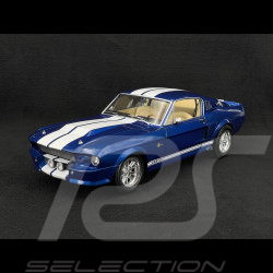 Ford Mustang Shelby GT500 Eleanor Coupé 1967 Blau / Weiß 1/12 KK-Scale KKDC120174