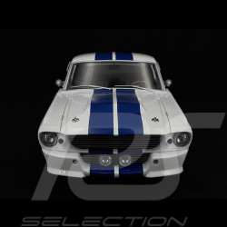 Ford Mustang Shelby GT500 Eleanor Coupé 1967 Blanc / Bleu 1/12 KK-Scale KKDC120172