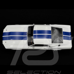 Ford Mustang Shelby GT500 Eleanor Coupe 1967 White / Blue 1/12 KK-Scale KKDC120172