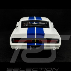 Ford Mustang Shelby GT500 Eleanor Coupe 1967 White / Blue 1/12 KK-Scale KKDC120172