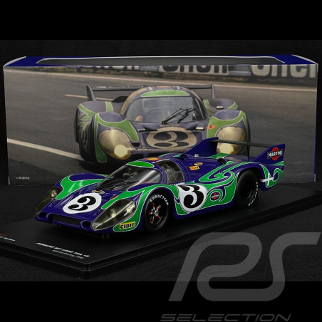 Porsche 917 LH 4.5L Team Martini Racing n°3 2nd 24h Le Mans 1970 1/18 Werk 83 W18034002