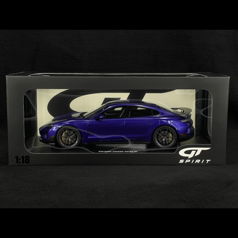 Modèle Réduit Porsche Taycan Turbo GT 2023 Purple Sky 1/18 - GTspirit