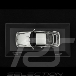Porsche 911 RS Type 964 1994 Silber / Schwarze Streifen 1/43 Solido S4312904