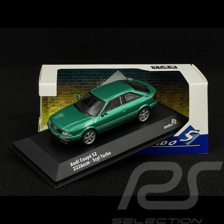 Audi S2 Coupé 1994 Cricket Grün 1/43 Solido S4312209
