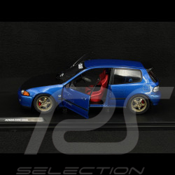 Honda Civic Solido Works 1991 Pearl Blue 1/18 Solido S1810406