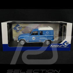 Renault 4L F4 Gordini Service 1976 Blue 1/18 Solido S1802209