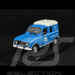 Renault 4L F4 Gordini Service 1976 Bleu 1/18 Solido S1802209