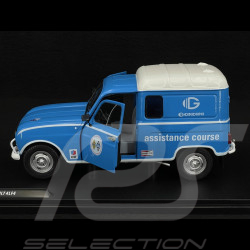 Renault 4L F4 Gordini Service 1976 Blau 1/18 Solido S1802209
