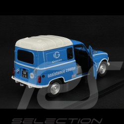 Renault 4L F4 Gordini Service 1976 Blau 1/18 Solido S1802209