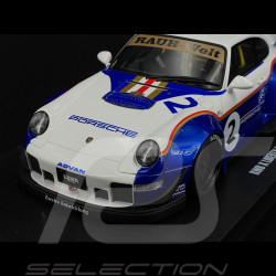 Porsche 911 RWB x Liberty Walk Type 993 2023 Bleu / Blanc 1/18 GT Spirit GT530