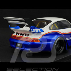Porsche 911 RWB x Liberty Walk Type 993 2023 Blue / White 1/18 GT Spirit GT530
