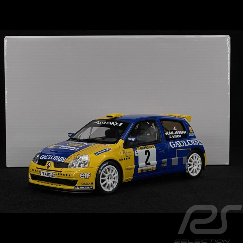 Renault Clio S1600 n°2 Winner Rallye Barum 2004 1/18 Ottomobile OT1152