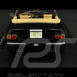 Ferrari 365 GTB Daytona Spider Open 1969 Miami Vice Black 1/18 KK Scale KKDC180612