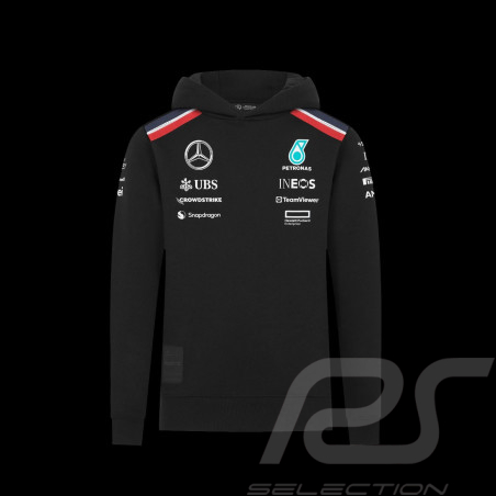 Sweatshirt Mercedes pas cher AMG F1 Team Enfant Noir 701227961-001