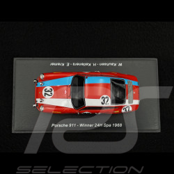 Porsche 911 n°32 Winner 24h Spa 1968 1/43 Spark 43SPA1968