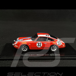 Porsche 911 n°32 Sieger 24h Spa 1968 1/43 Spark 43SPA1968