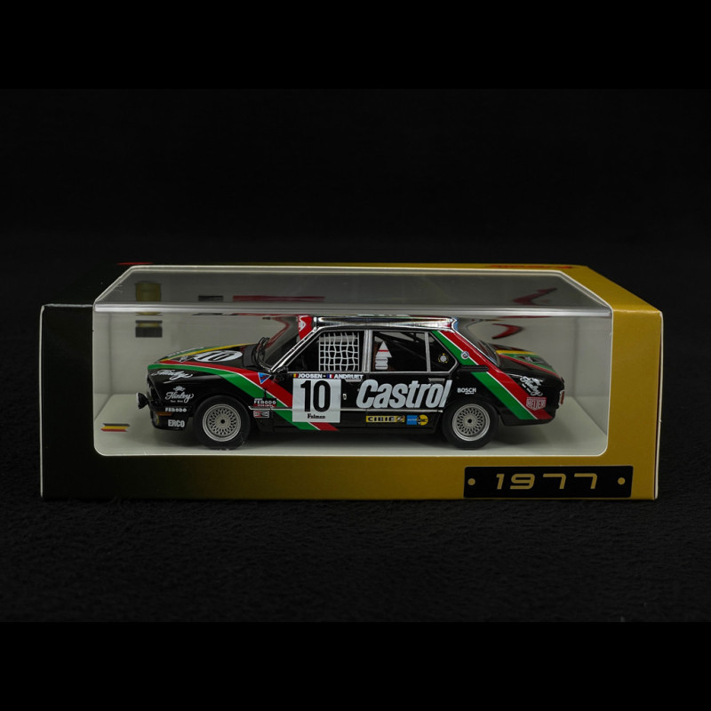 Miniature BMW 320i #50 Le Mans 1977 - Elite Design 1/43 - Art Car NO SPARK - RARE