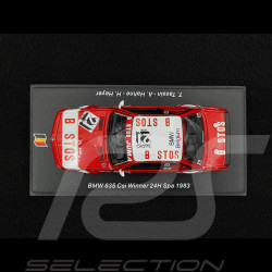 BMW 635 CSi n°21 Winner 24h Spa 1983 1/43 Spark 43SPA1983