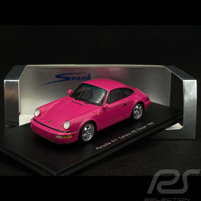Porsche 911 typ 964 RS 3.6 1992 fuchsienrosa 1/43 Spark S2030